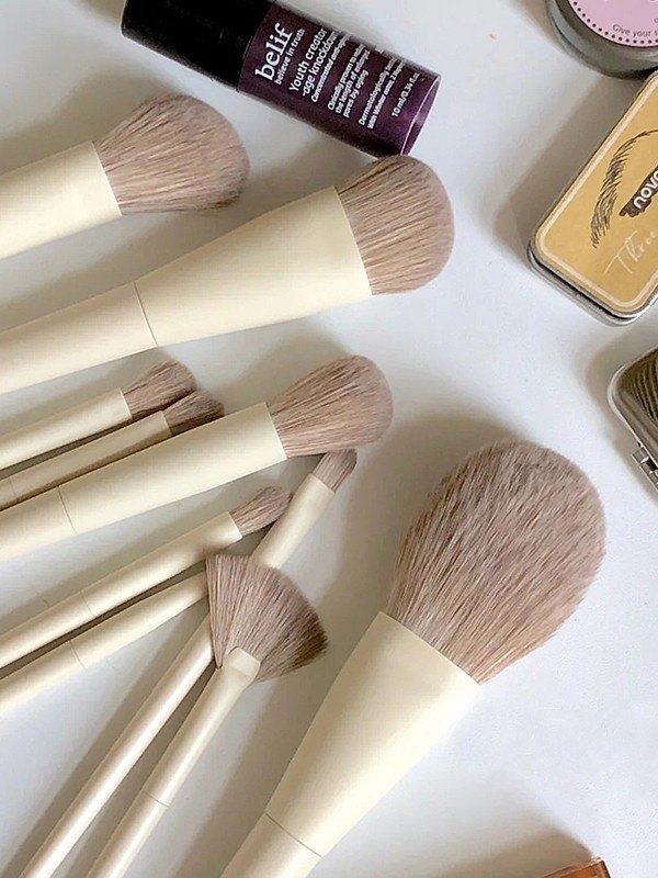 Juego de brochas de maquillaje de 10 piezas-2