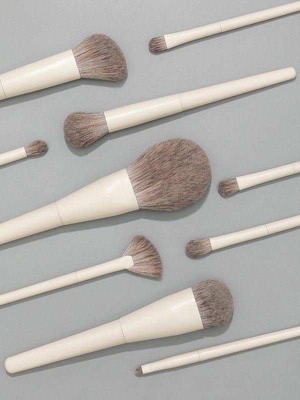 Juego de brochas de maquillaje de 10 piezas-4