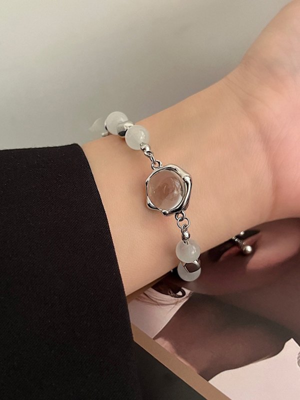 Pulsera Estrella Redonda Ajustable-2